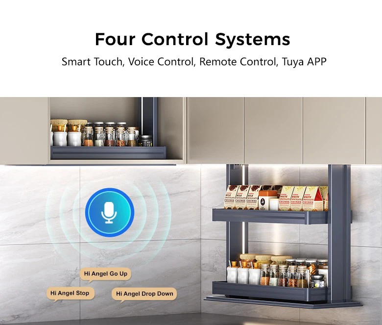 Electric lifting spice rack Electric lifting spice rack